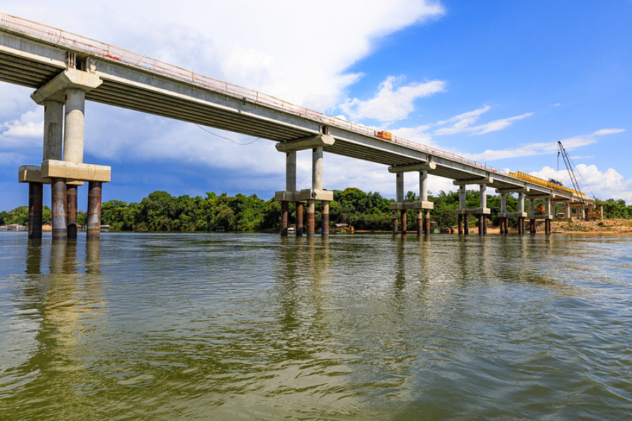 Governo de MT conclui ponte de 691 metros sobre o Rio Teles Pires entre Carlinda e Novo Mundo